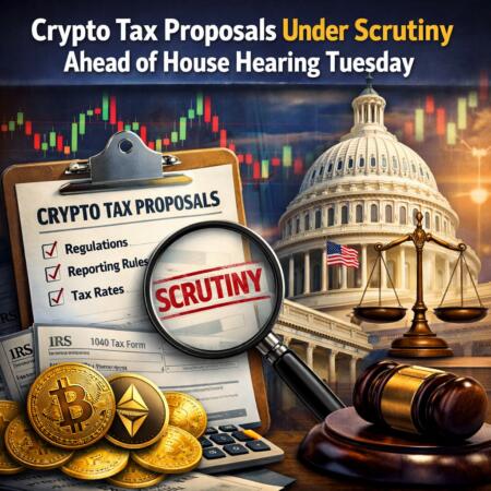 Crypto Tax Proposals Under Scrutiny Ahead Of House Hearing Tuesday