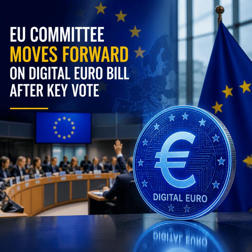 EU Committee Moves Forward on Digital Euro Bill After Key Vote Eu Committee Moves Forward On Digital Euro Bill After Key Vote