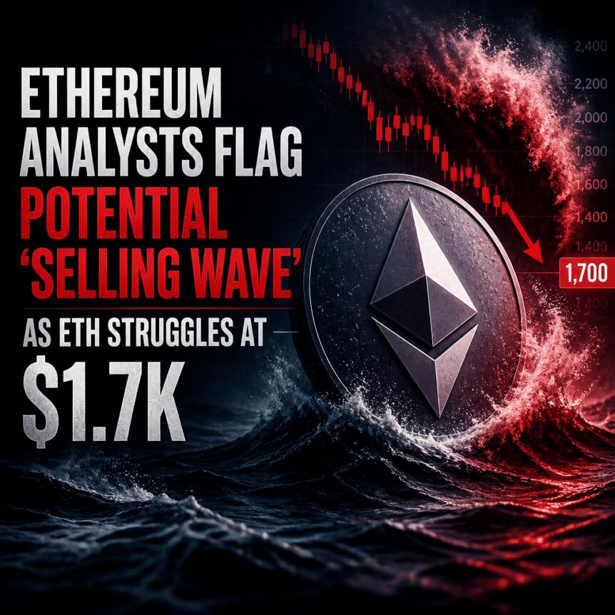 Ethereum Analysts Flag Potential ‘selling Wave’ As Eth Struggles At $1.7k