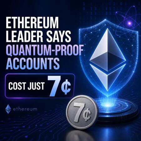 Ethereum Leader Says Quantum-Proof Accounts Cost Just 7 Cents
