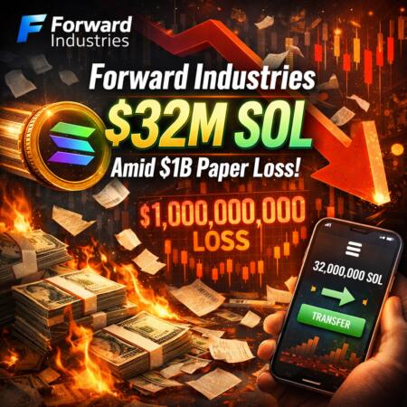 Forward Industries Shifts $32m Sol Amid $1b Paper Loss