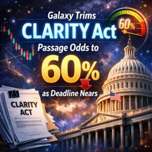 Galaxy Trims Clarity Act Passage Odds To 60% As Deadline Nears