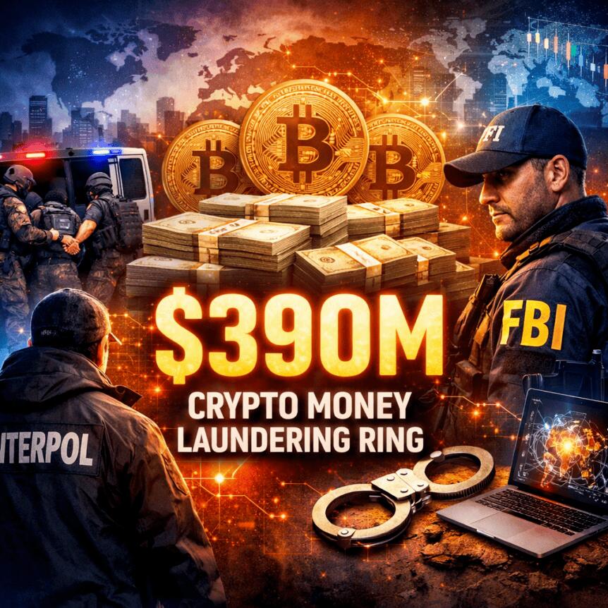 Global sting dismantles $390M crypto money-laundering ring Global Sting Dismantles $390m Crypto Money-Laundering Ring