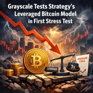 Grayscale Tests Strategy's Leveraged Bitcoin Model In First Stress Test