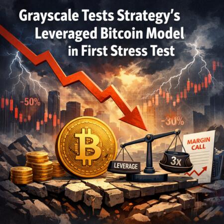 Grayscale Tests Strategy's Leveraged Bitcoin Model In First Stress Test