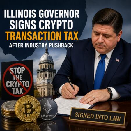 Illinois Governor Signs Crypto Transaction Tax After Industry Pushback