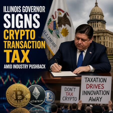 Illinois Governor Signs Crypto Transaction Tax Amid Industry Pushback Illinois Governor Signs Crypto Transaction Tax Amid Industry Pushback