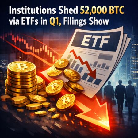 Institutions Shed 52,000 Btc Via Etfs In Q1, Filings Show