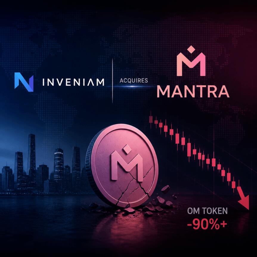 Inveniam To Acquire Mantra After Volatile Year And Om Token Drop