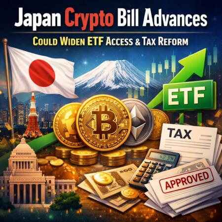 Japan crypto bill advances; could widen ETF access and tax reform Japan Crypto Bill Advances; Could Widen Etf Access And Tax Reform