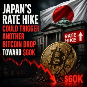 Japan’s Rate Hike Could Trigger Another Bitcoin Drop Toward $60K Japan’s Rate Hike Could Trigger Another Bitcoin Drop Toward $60k
