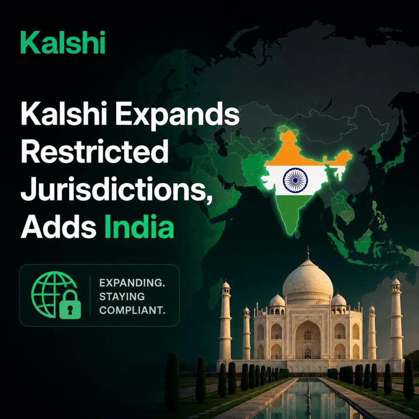 Kalshi Expands Restricted Jurisdictions, Adds India Kalshi Expands Restricted Jurisdictions, Adds India