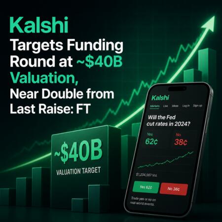 Kalshi Targets Funding Round At ~$40b Valuation, Near Double From Last Raise: Ft