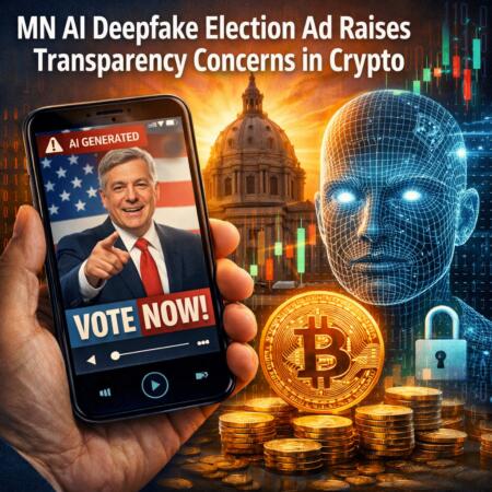 MN AI Deepfake Election Ad Raises Transparency Concerns in Crypto Mn Ai Deepfake Election Ad Raises Transparency Concerns In Crypto