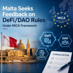 Malta Seeks Feedback on DeFi/DAO Rules Under MiCA Framework Malta Seeks Feedback On Defi/dao Rules Under Mica Framework