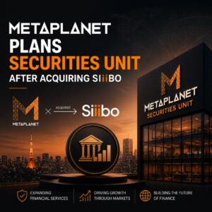 Metaplanet Plans Securities Unit After Acquiring Siiibo Metaplanet Plans Securities Unit After Acquiring Siiibo