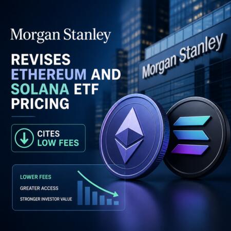 Morgan Stanley Revises Ethereum and Solana ETF Pricing, Cites Low Fees Morgan Stanley Revises Ethereum And Solana Etf Pricing, Cites Low Fees