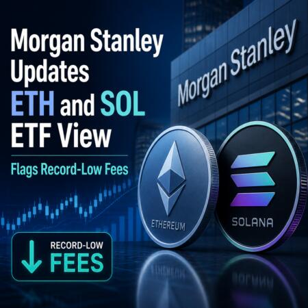Morgan Stanley Updates ETH and SOL ETF View, Flags Record-Low Fees Morgan Stanley Updates Eth And Sol Etf View, Flags Record-Low Fees