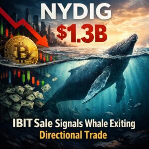 NYDIG: $1.3B IBIT Sale Signals Whale Exiting Directional Trade Nydig: $1.3b Ibit Sale Signals Whale Exiting Directional Trade