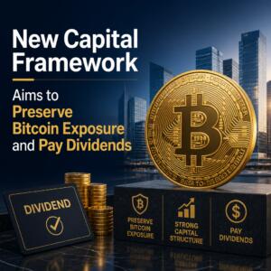 New Capital Framework Aims To Preserve Bitcoin Exposure And Pay Dividends