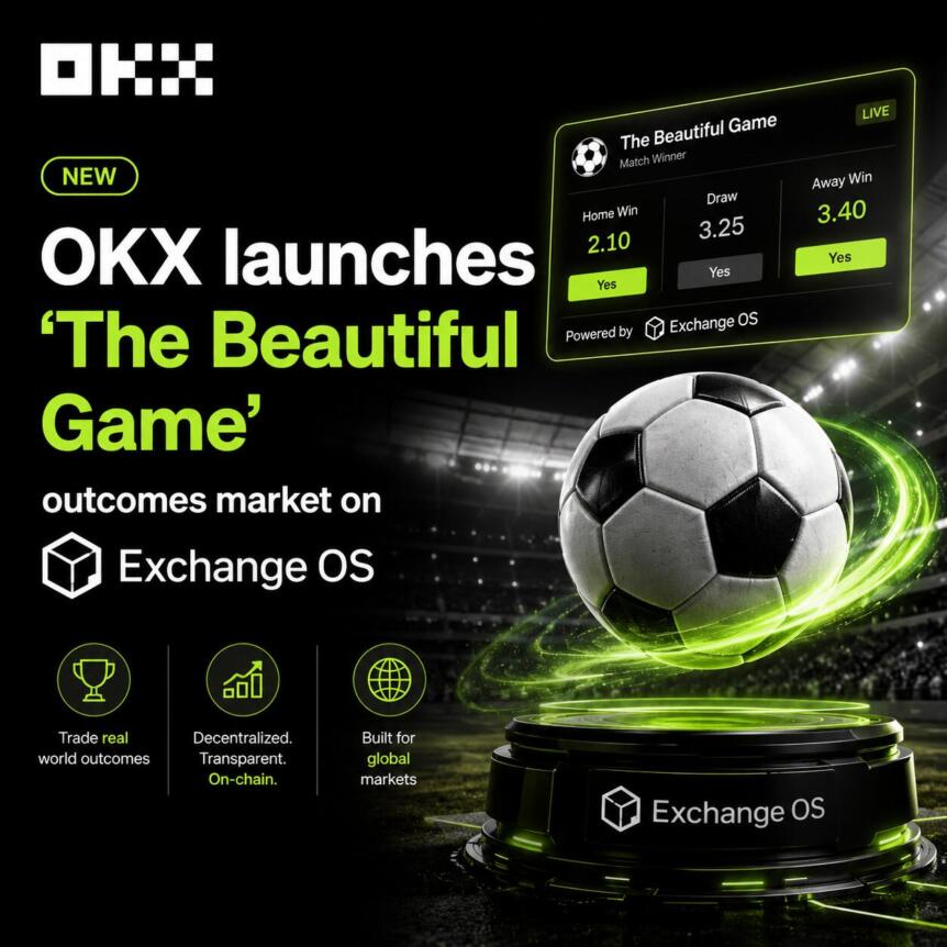 Okx Launches 'the Beautiful Game' Outcomes Market On Exchange Os