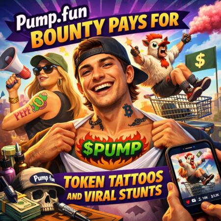 Pump.fun Bounty Pays For Token Tattoos And Viral Stunts