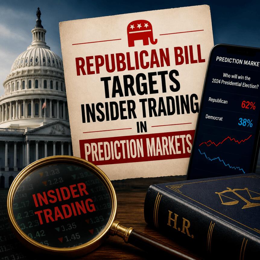 Republican Bill Targets Insider Trading in Prediction Markets