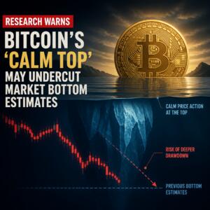 Research Warns Bitcoin’s ‘Calm Top’ May Undercut Market Bottom Estimates Research Warns Bitcoin’s ‘calm Top’ May Undercut Market Bottom Estimates
