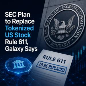 SEC Plan to Replace Tokenized US Stock Rule 611, Galaxy Says Sec Plan To Replace Tokenized Us Stock Rule 611, Galaxy Says