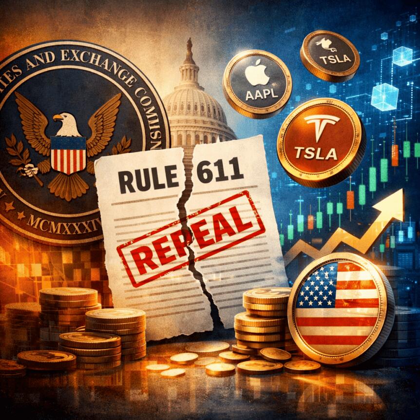 SEC to scrap Rule 611, boosting tokenized US stocks, Galaxy says Sec To Scrap Rule 611, Boosting Tokenized Us Stocks, Galaxy Says