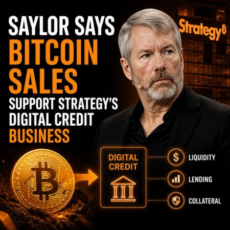 Saylor Says Bitcoin Sales Support Strategy’s Digital Credit Business Saylor Says Bitcoin Sales Support Strategy’s Digital Credit Business