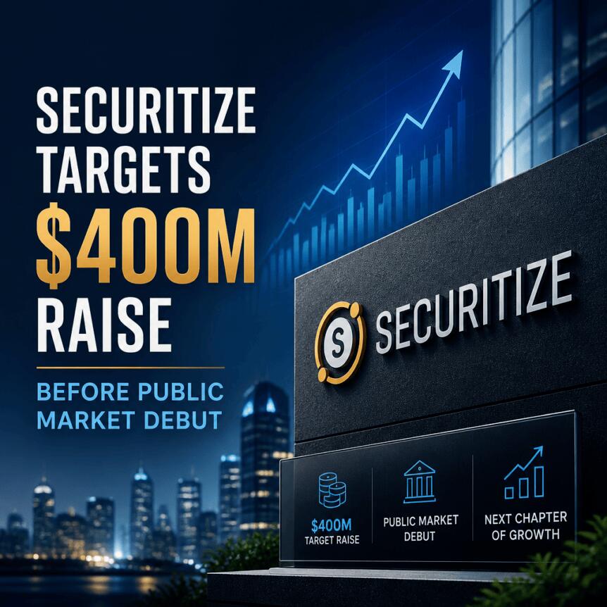 Securitize Targets $400m Raise Before Public Market Debut