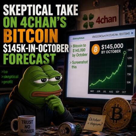 Skeptical Take On 4chan’s Bitcoin $145k-In-October Forecast