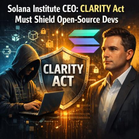 Solana Institute CEO: CLARITY Act Must Shield Open-Source Devs Solana Institute Ceo: Clarity Act Must Shield Open-Source Devs