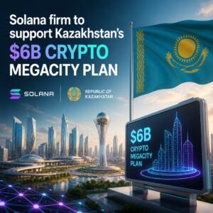 Solana Firm To Support Kazakhstan’s $6b Crypto Megacity Plan