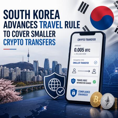 South Korea Advances Travel Rule to Cover Smaller Crypto Transfers South Korea Advances Travel Rule To Cover Smaller Crypto Transfers