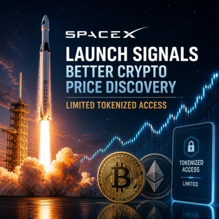 SpaceX Launch Signals Better Crypto Price Discovery, Limited Tokenized Access Spacex Launch Signals Better Crypto Price Discovery, Limited Tokenized Access