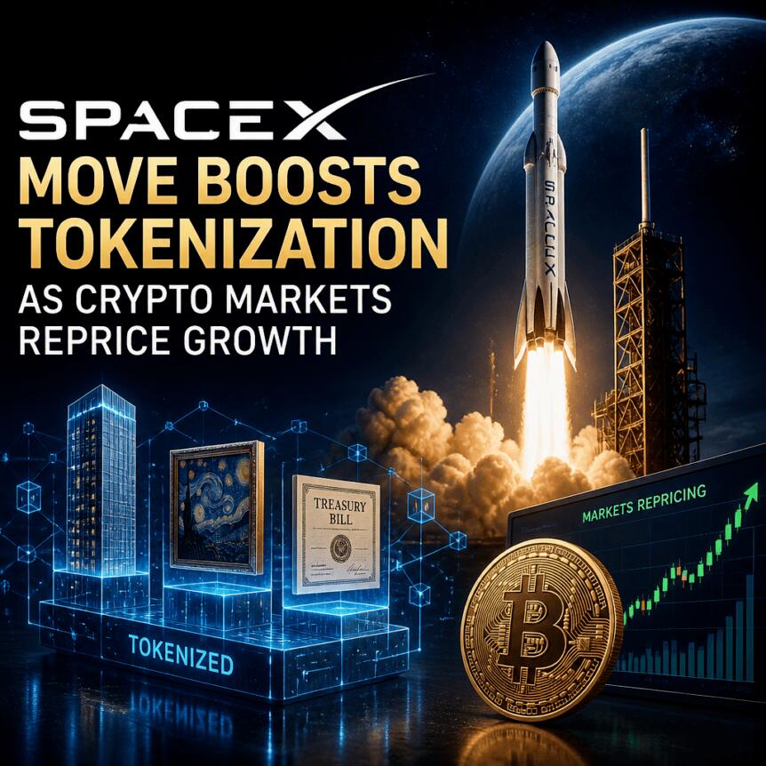 Spacex Move Boosts Tokenization As Crypto Markets Reprice Growth
