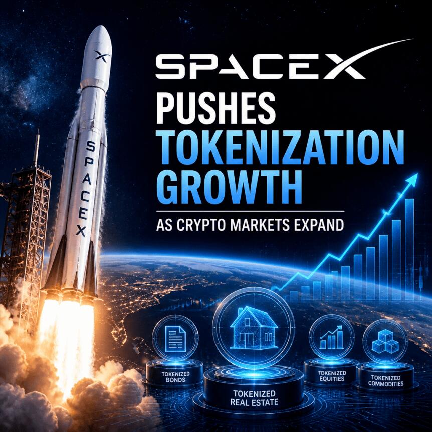 SpaceX Pushes Tokenization Growth as Crypto Markets Expand Spacex Pushes Tokenization Growth As Crypto Markets Expand