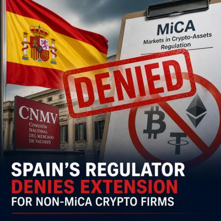 Spain’s Regulator Denies Extension For Non‑mica Crypto Firms