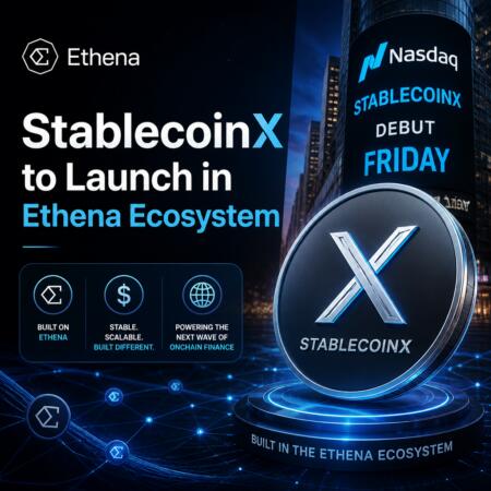 Stablecoinx To Launch In Ethena Ecosystem, Nasdaq Debut Friday