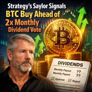 Strategy's Saylor Signals Btc Buy Ahead Of 2x Monthly Dividend Vote