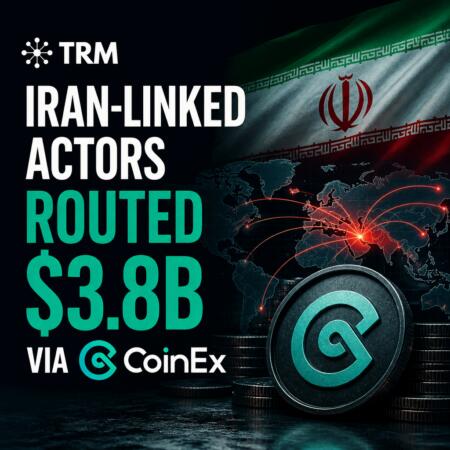 Trm: Iran-Linked Actors Routed $3.8b Via Coinex