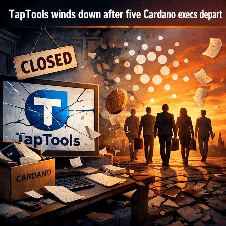 Taptools Winds Down After Five Cardano Execs Depart