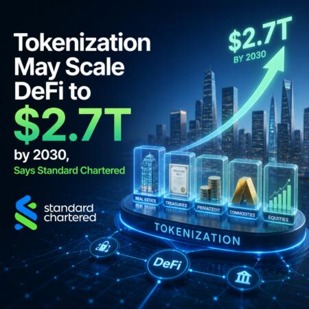Tokenization May Scale Defi To $2.7t By 2030, Says Standard Chartered