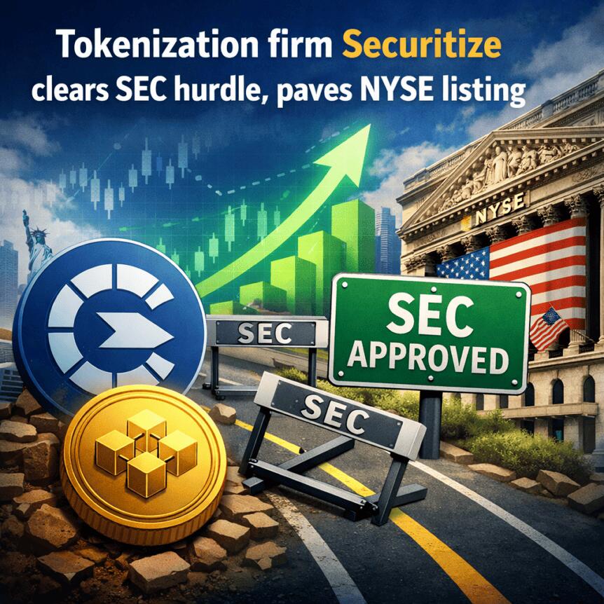 Tokenization firm Securitize clears SEC hurdle, paves NYSE listing Tokenization Firm Securitize Clears Sec Hurdle, Paves Nyse Listing