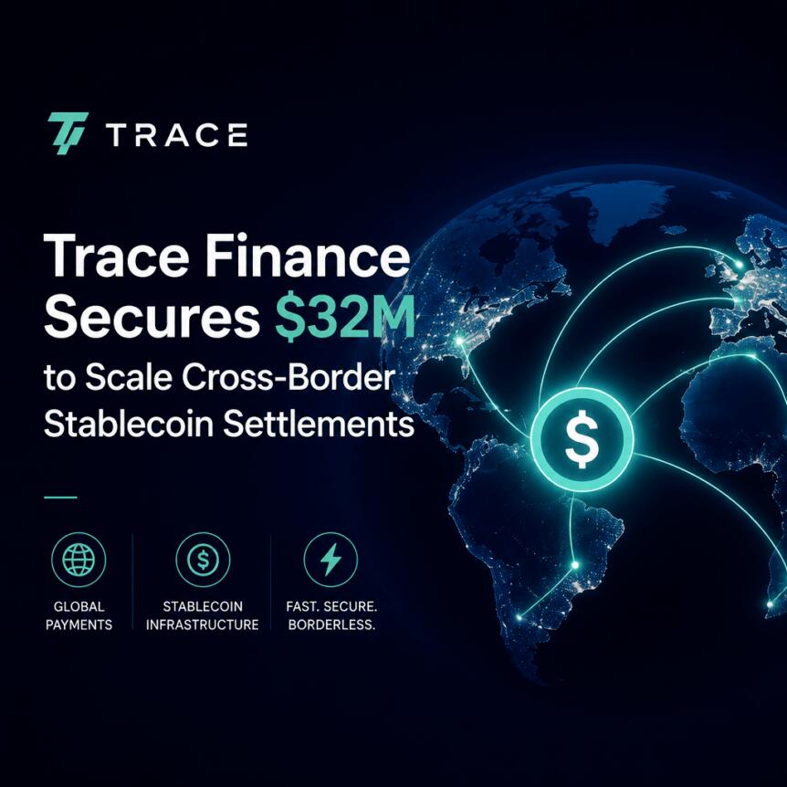 Trace Finance Secures $32M to Scale Cross-Border Stablecoin Settlements Trace Finance Secures $32m To Scale Cross-Border Stablecoin Settlements