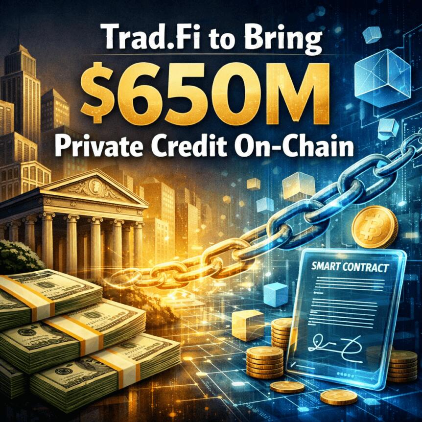 Trad.Fi to Bring $650M Private Credit On-Chain Trad.fi To Bring $650m Private Credit On-Chain