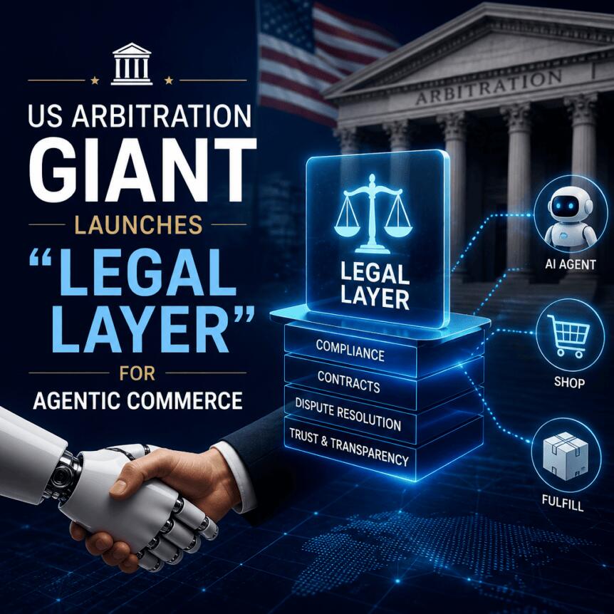Us Arbitration Giant Launches “legal Layer” For Agentic Commerce
