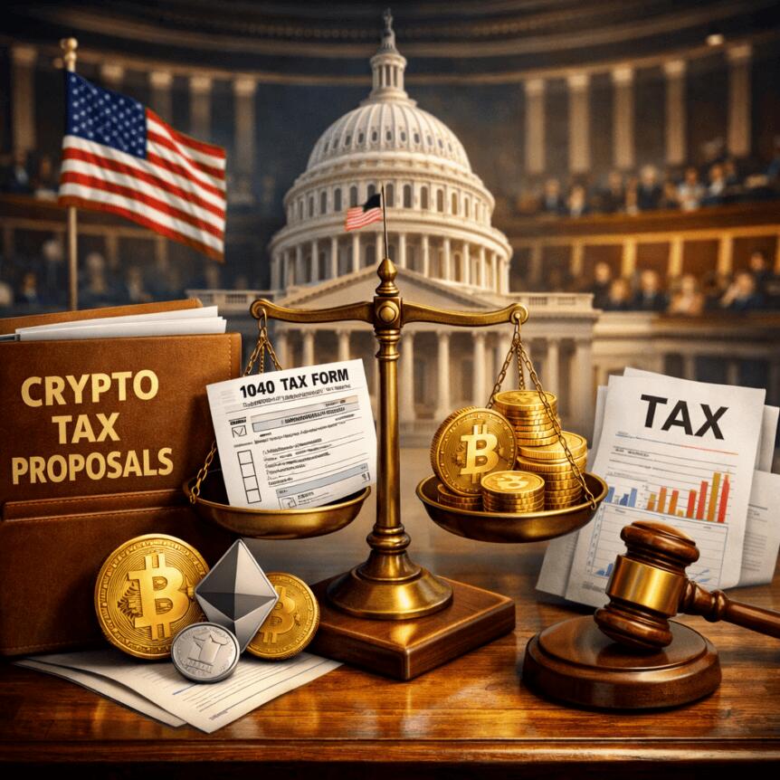 Us House Weighs Crypto Tax Proposals, De Minimis Reporting Rules
